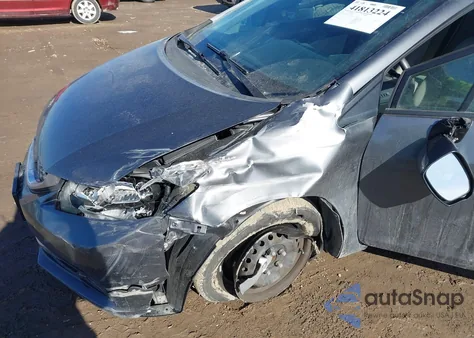 2013 Honda Civic Lx из США, поврежденный, VIN 19XFB2F52DE293772